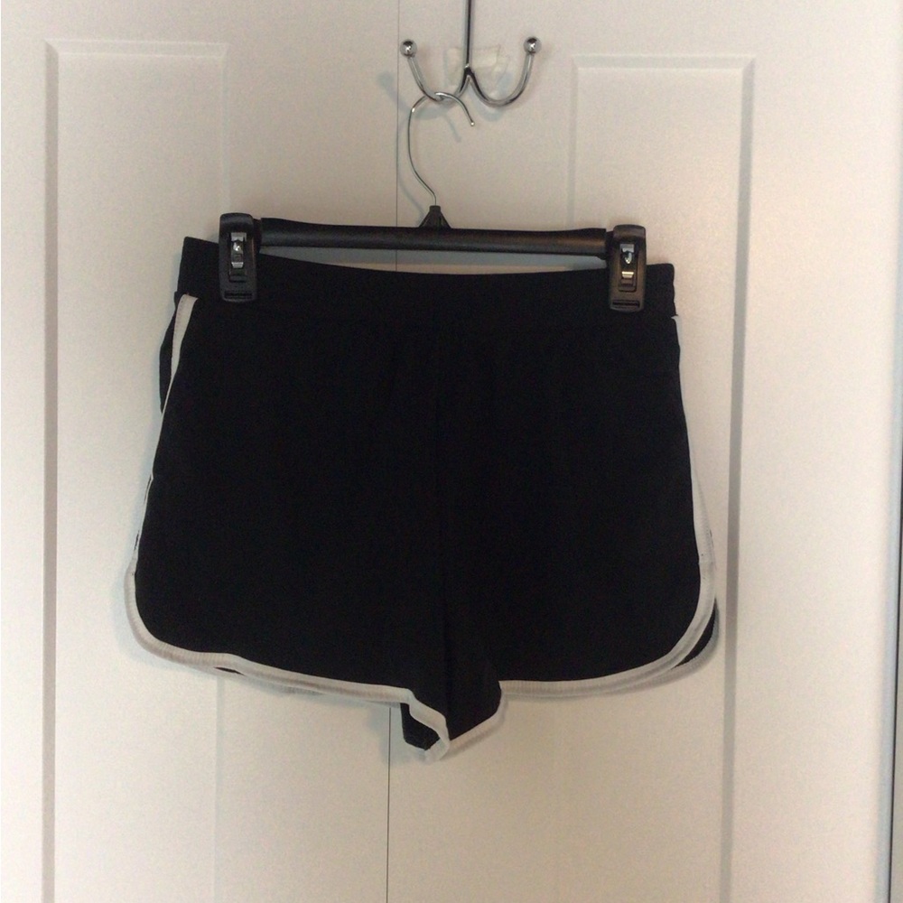 Women's Black Athletic Shorts